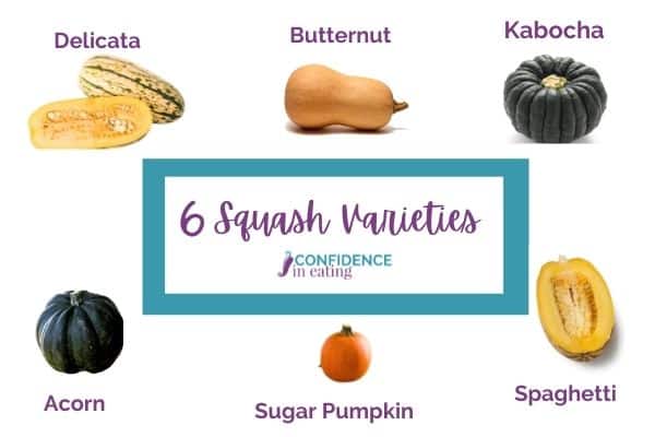 6 varieties for nutrition benefits of squash