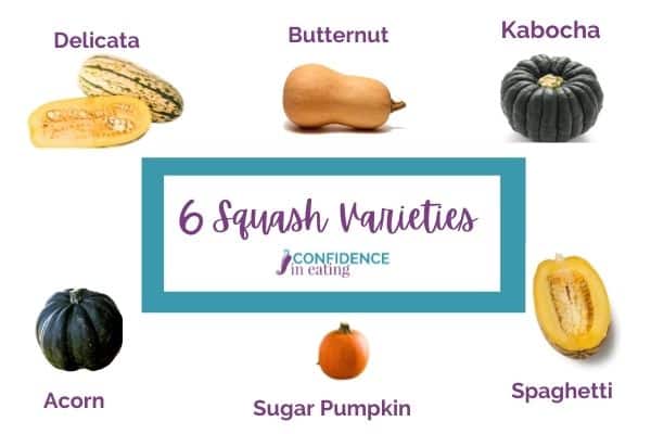 winter squash identification chart